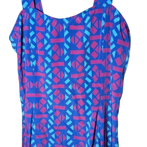 Everly A-line geometric dress - Picture 5 of 13